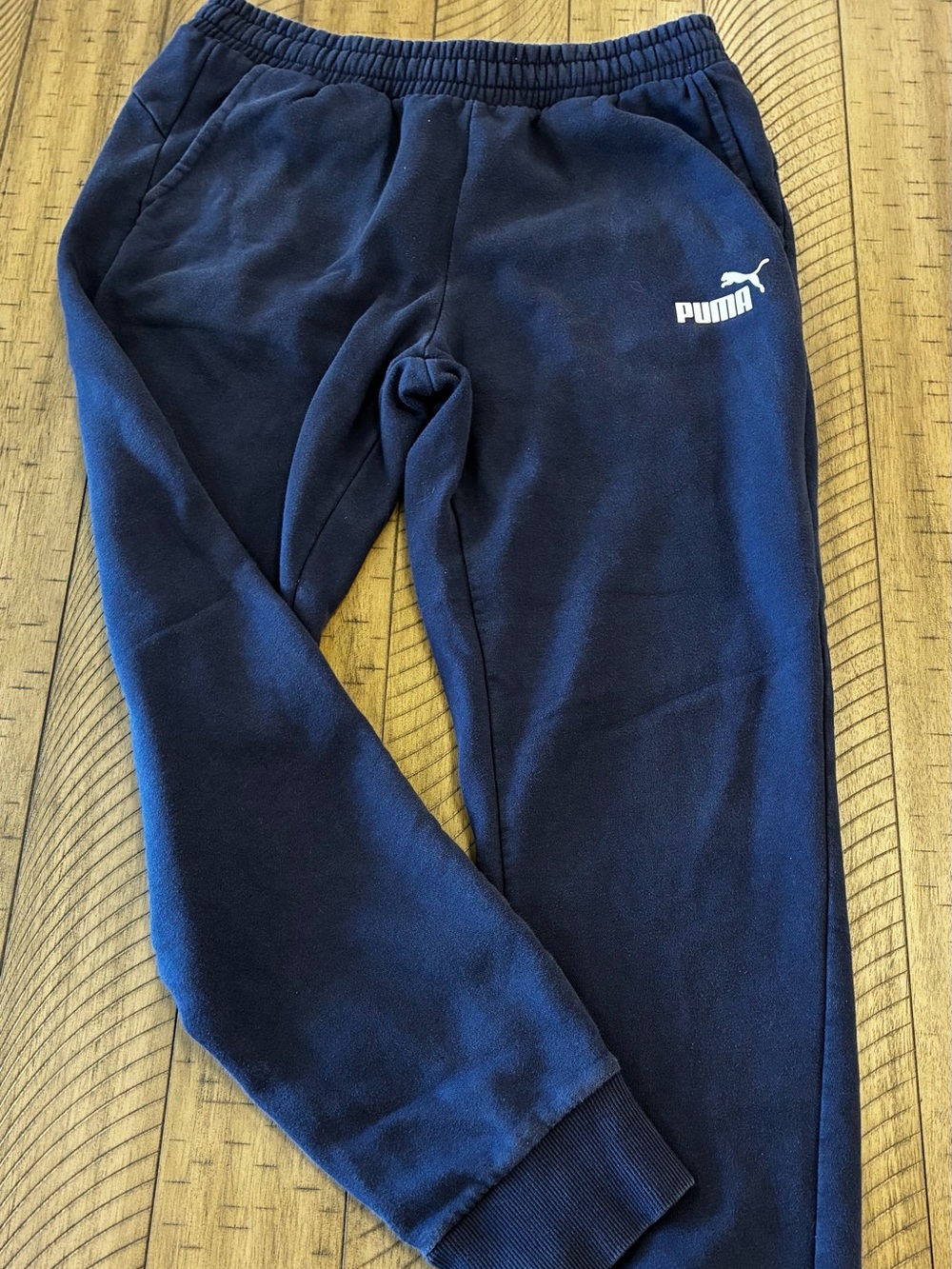 Puma Navy blue Navy Jogger Sweatpants
